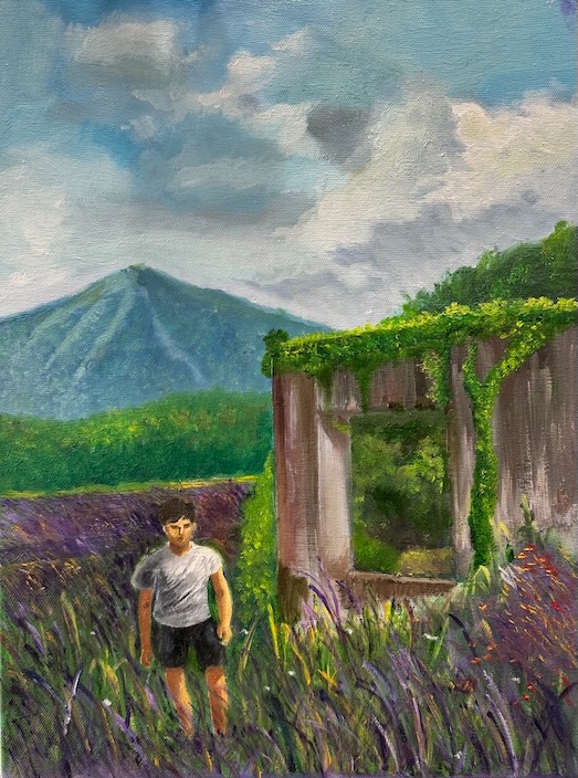Kevin Wang in painting